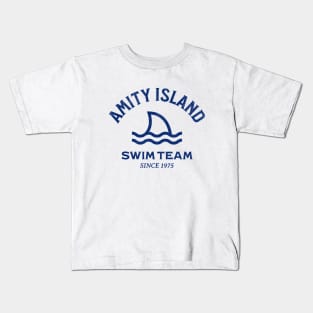 Amity Island Swim Team - Since 1975 Kids T-Shirt